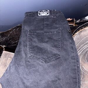 Kids Black Bellbottoms